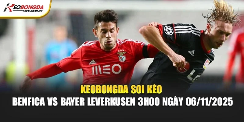Kèo bóng đá Soi Kèo Benfica vs Bayer Leverkusen 3h00 Ngày 06/11/2025 