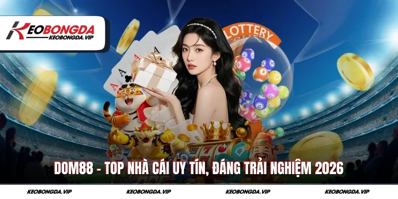 Dom88 – Top Nhà Cái Uy Tín, Đáng Trải Nghiệm Đầu Năm 2026